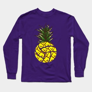 FUNNY PINEAPPLE VOLLEYBALL Long Sleeve T-Shirt